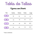 tabla-tallas-pijama-short-compradorvip-accesorios-moda