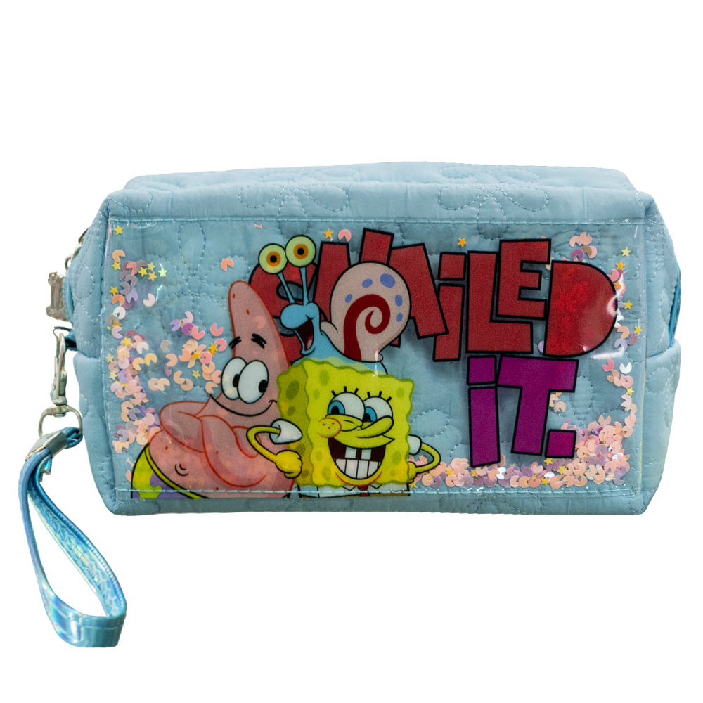 cartuchera-bob-esponja-glitter-celeste-nickelodeon-compradorvip-accesorios-moda-mujer-niña