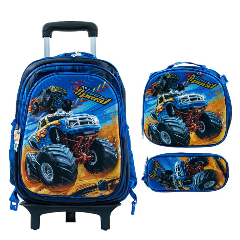 set-3-piezas-mochila-lonchera-cartuchera-monster-truck-modder-escolar-niño-compradorvip